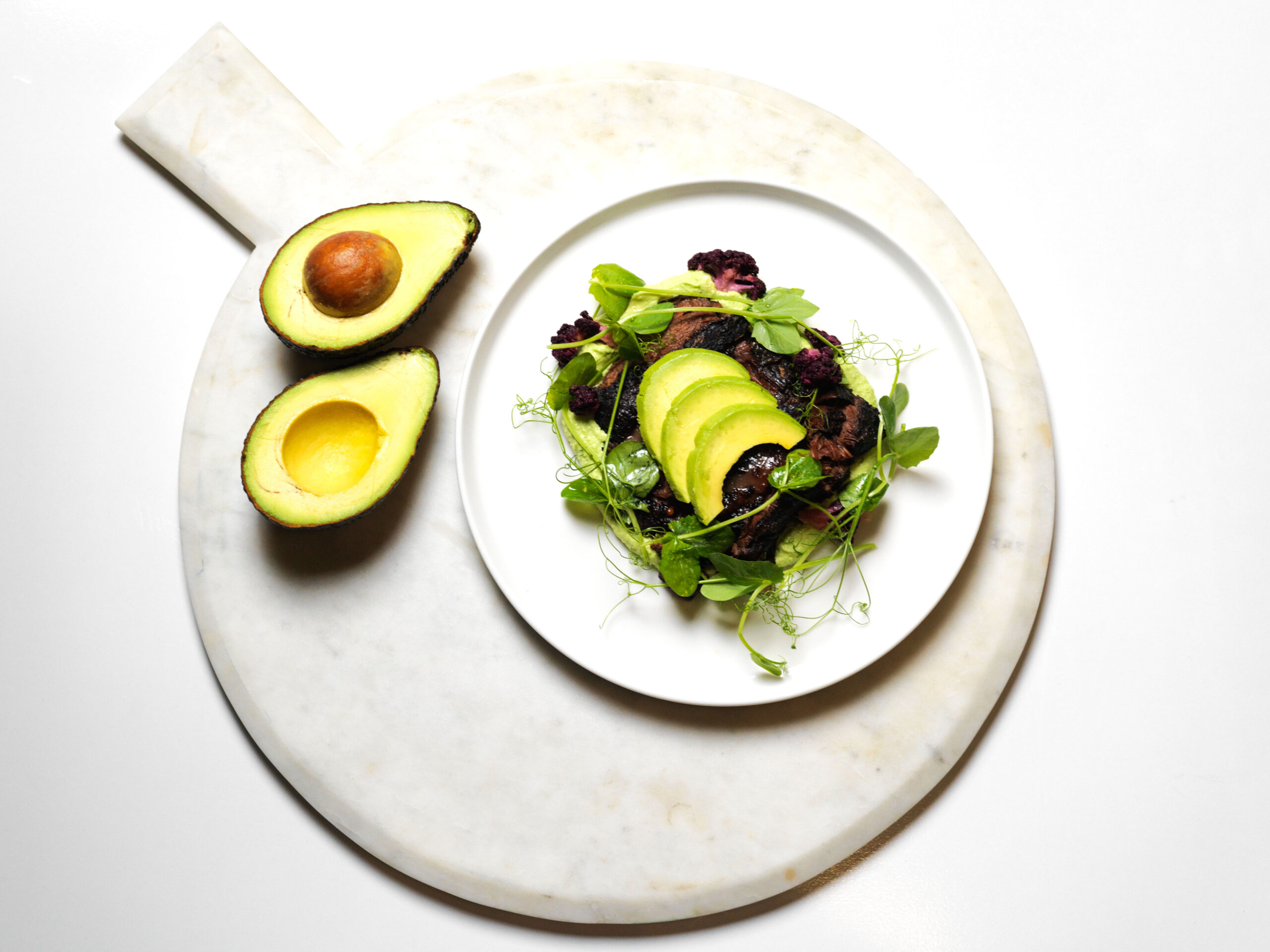 Braised Beef Cheeks with Australian Avocado Mole