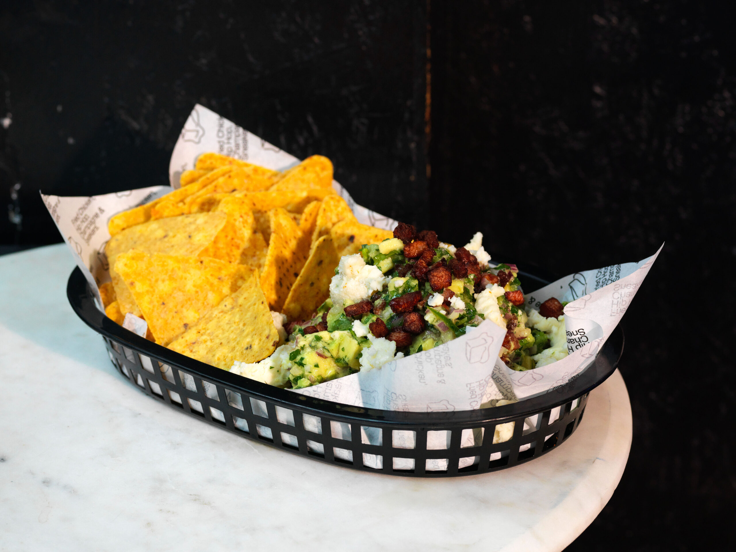 Australian Avocado Guacamole with Blue Cheese & Bacon