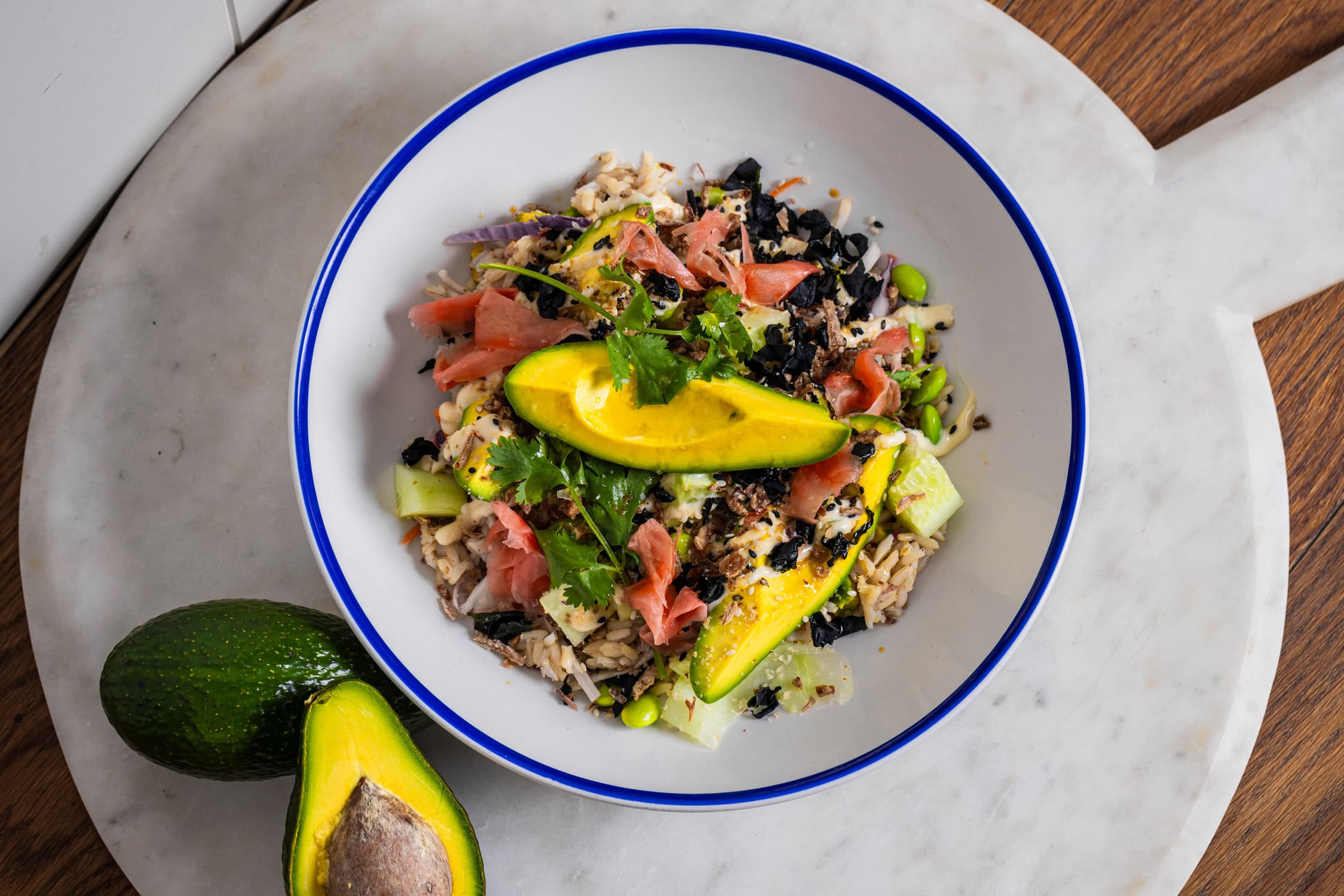 Australian Avocado Poke Bowl