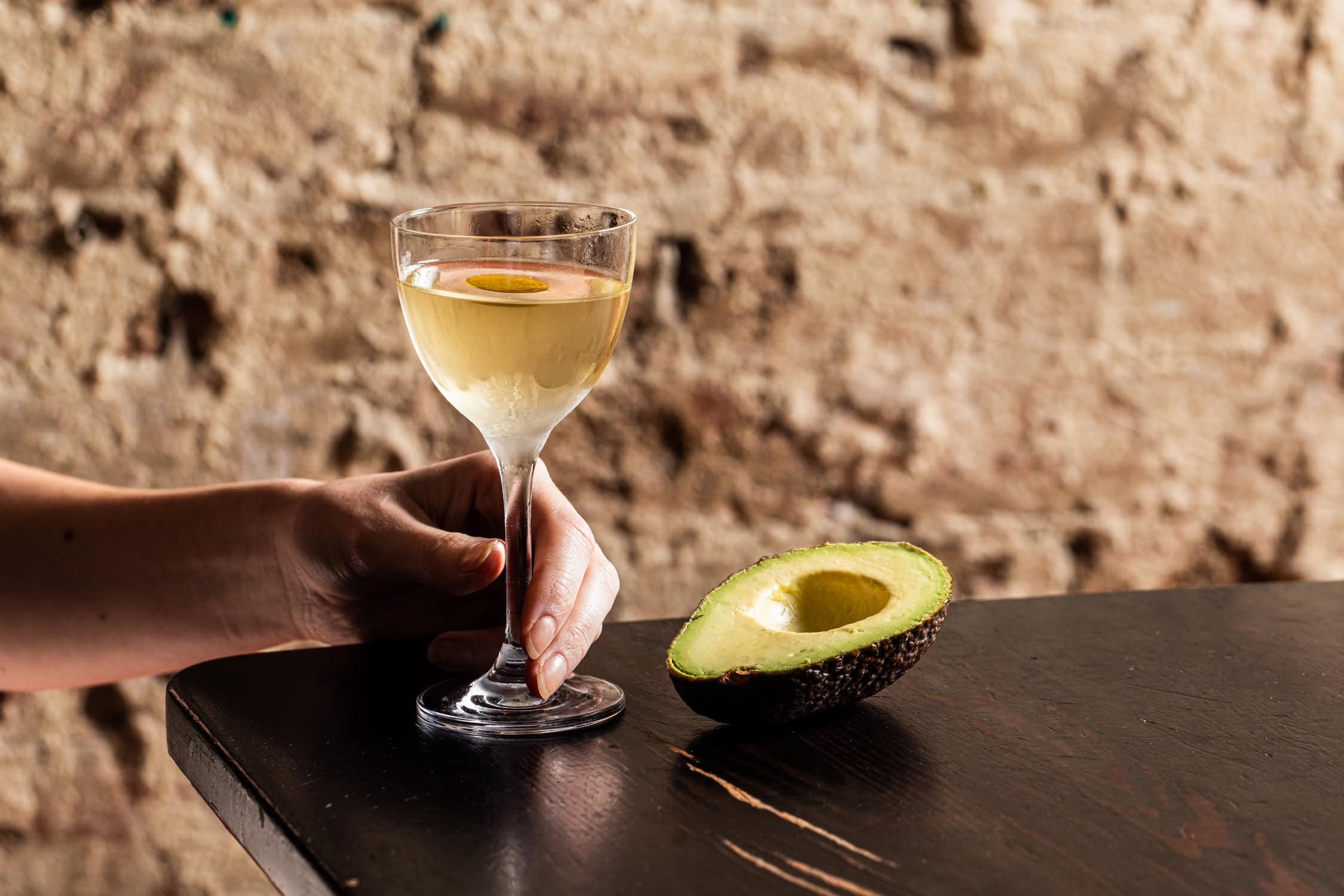 Dirty Avocado Martini