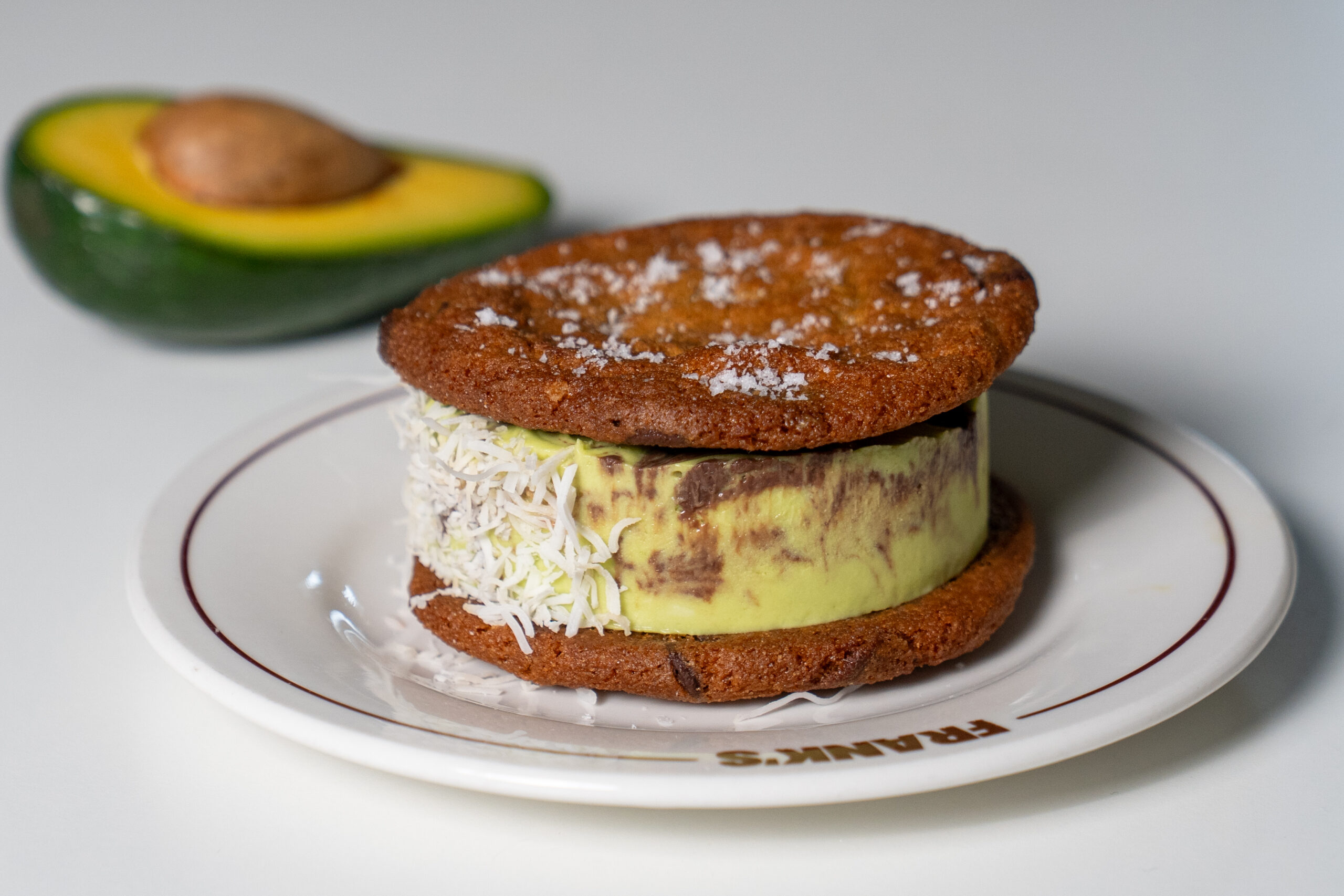 Australian Avocado Ice-Cream Sandwich