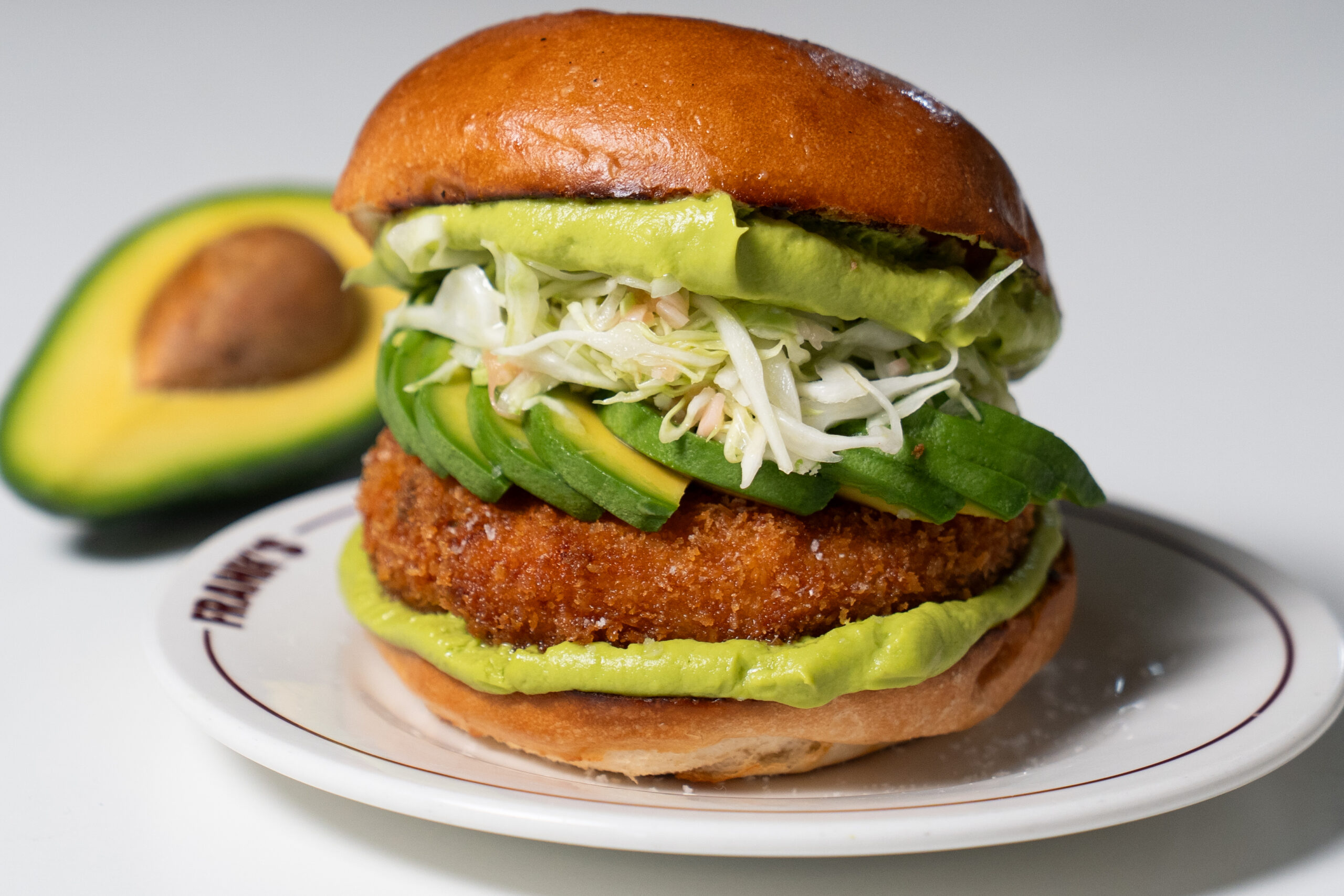 Prawn Katsu Sando with Australian Avocado Yuzu Kosho Cream