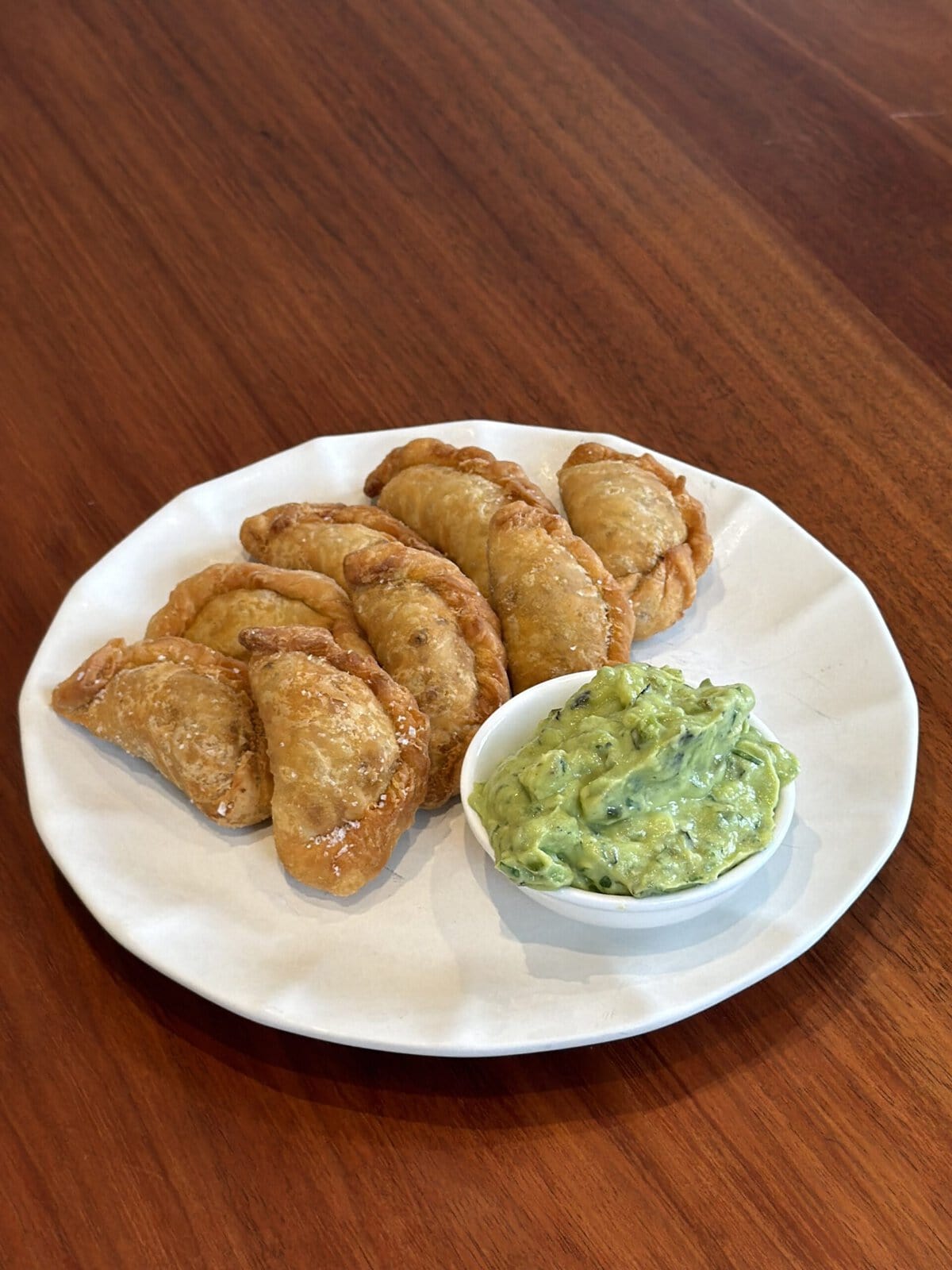 Beef Empanadas, Australian Avocado & Charred Jalapeño Salsa
