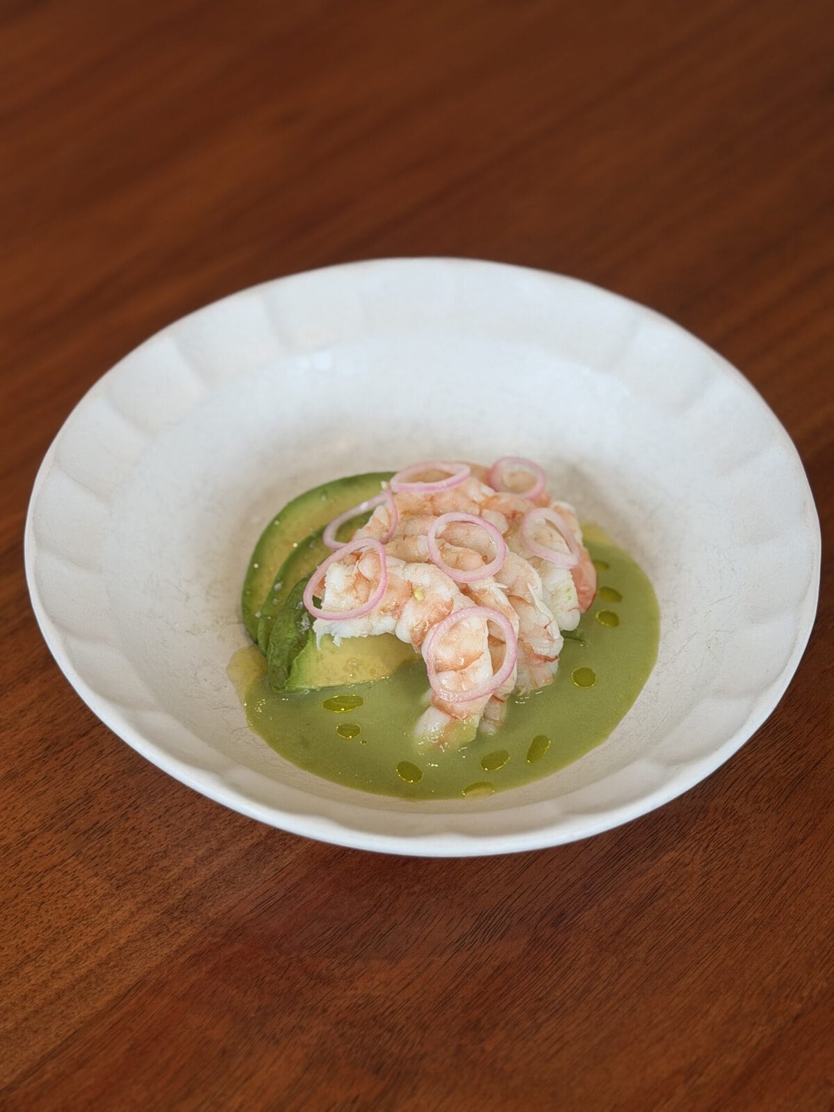 Scarlett Prawns, Australian Avocado & Aquachile